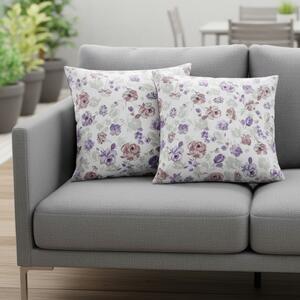 Federa cuscino Fiori viola