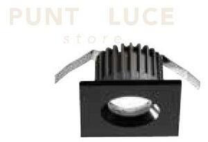 Omnia faretto 4000k 210lm 3w ip20 nero 4,8cm