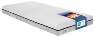 Materasso in schiuma a zone differenziate, 2 in 1, Irisette Smart, 7 zone, 100 x 200 cm | Materasso reversibile
