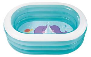 INTEX 57482NP - Piscina Baby Ovale Trasparente Cm 163X107X46
