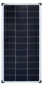 Enjoy solar® Classic modulo solare monocristallino 100W 12V (cornice argento) 0% IVA