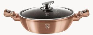 Padella con coperchio Metallic Line Rose Gold Edition