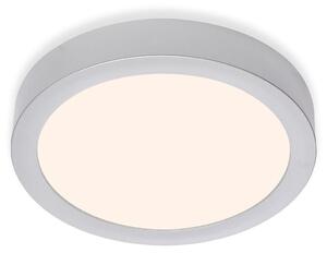 Lampada a LED da incasso, lampada da soffitto 16,5 W 3000K cromo opaco IP20 Ø22,5cm Briloner