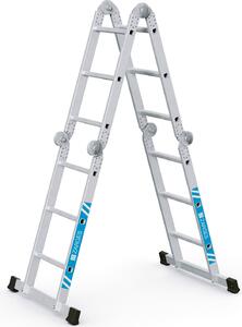 Scala multiuso Zarges Multimax M 4x3 pioli