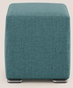 Cube pouf in tessuto morbido impermeabile T03 azzurro