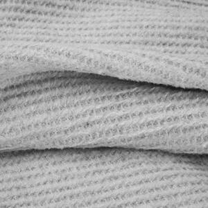 Coperta grigia di qualità con texture waffle Larghezza: 180 cm | Lunghezza: 220 cm