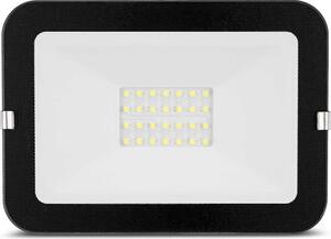 REV MIRANO Faretto LED da esterno IP65, 20 W, nero, design ultrapiatto