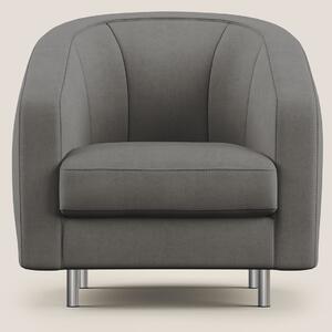 Sally Poltroncina in tessuto morbido impermeabile T02 grigio