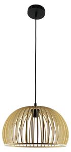 Lampada a sospensione MOOD Ø35cm – Design sostenibile in legno per un ambiente caldo e moderno (E27, 1 lampadina)