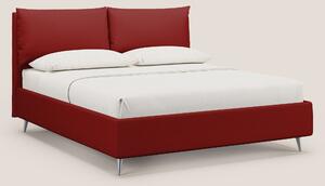 Elsa letto imbottito con vano contenitore in tessuto smacchiabile T05