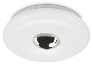 Lampada da soffitto a LED, bianco-cromato, LED/12W