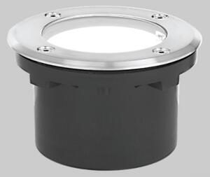 Faretto incasso pan international oblo micro est355 gx53 5w led scomparsa calpestabile - Pan International