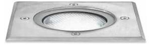 Faretto incasso acciaio gea led skeiron ges261 led ip67 spot terra quadrato calpestabile esterno gx53 - Gea Led