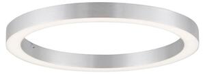 Plafoniera LED rotonda con telecomando PURE-LINES grigio-bianca 30W Tonalità di bianco 3300 lm metallo dim.: 3,9 x 50 x 50 cm IP20 Paul Neuhaus