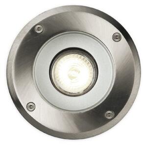 Faretto incasso led moderno pan international king est001 gu10 tondo calpestabile esterno ip67 - Pan International