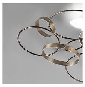 Plafoniera moderna cerchi ce601 ce602 e14 led metallo lampada soffitto - Luce Più