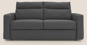 Cupido Divano letto materasso H18 cm e schienale alto in tessuto imper