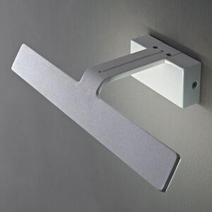 Applique illuminando ala p 12w led 1.104lm 3000°k lampada parete specchio quadro moderno metallo bianco plixiglass interno - Illuminando