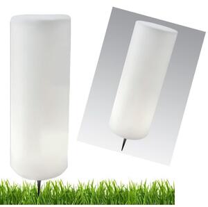 Lampada terra moderna livos roller 382 02 e27 led resina piantana - Livos
