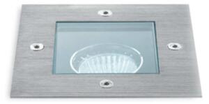 Incasso segnapasso moderno linea light group texo qj 52951 gu10 led acciaio inox carrabile faretto - Linea Light Group