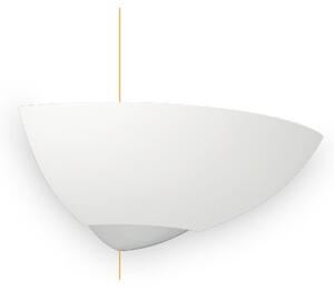 Applique angolare gesso belfiore 9010 laila angle 7949.42 e27 led lampada parete - Belfiore - 9010