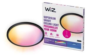 WiZ - Plafoniera LED RGB dimmerabile SUPERSLIM LED/32W/230V Wi-Fi nero