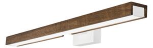 Brilagi-Illuminazione a LED per specchi da bagno WOODY MIRROR LED/12W/230V IP44 quercia/bianco