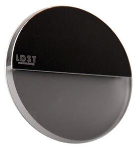 LDST RO-01-CB-BZ4 - Illuminazione LED per scale ROBIN 4xLED/1,2W/230V nero lucido