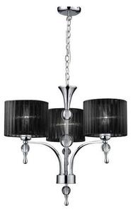 Azzardo AZ0498 - Lampadario con catena IMPRESS 3xE27/60W/230V