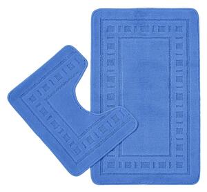 Tappetini da bagno blu in set da 2 Armoni - Catherine Lansfield