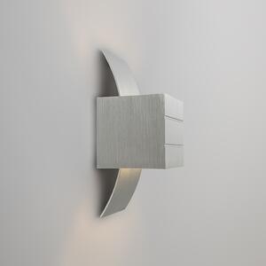 Set di 2 moderne applique da parete in alluminio - AMY