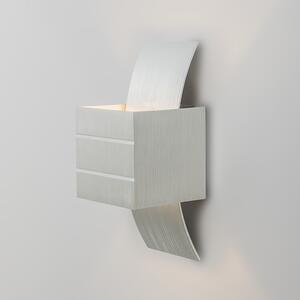 Set di 2 moderne applique da parete in alluminio - AMY