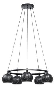 Eglo 98455 - Lampadario a sospensione con filo CANTALLOPS 5xE14/40W/230V