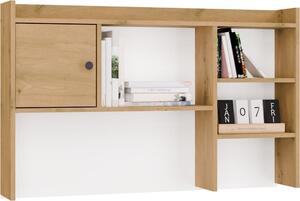 Prolunga per scrivania da 120 cm ARTISAN OAK - Libreria a 1 anta per documenti
