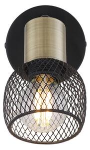 Globo 54028-1 - Faretto da muro FIASTRA 1xE14/40W/230V