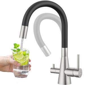 Rubinetto da cucina multifunzione a 3 vie con alimentazione di acqua potabile