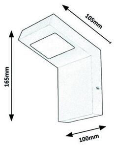Rabalux - Applique LED da esterno LED/9W/230V IP44