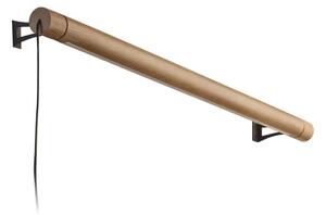 Applique a LED ROLLO LED/30W/230V legno