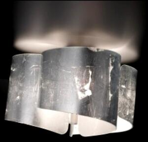 Plafoniera classica selene illuminazione papiro 0374 006 033 e27 led vetro lampada soffitto - Selene Illuminazione