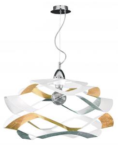 Lampadario classico moderno padana lampadari fly 1067 sf mix e27 led alluminio sospensione - Padana Lampadari