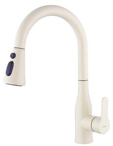 Rubinetto da cucina con doccetta estraibile e 3 getti