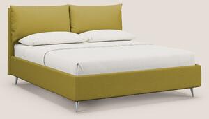 Elsa letto imbottito con vano contenitore in tessuto smacchiabile T05
