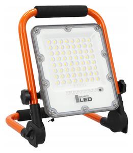 LED Faretto ricaricabile con stativo LED/30W/3,2V 4500K 5000 mAh IP65 arancione