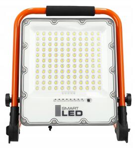 Faretto LED ricaricabile con treppiede LED/100W/3,2V 5000K 5000 mAh IP65 arancione