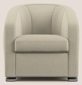 Cloe Poltroncina in tessuto smacchiabile con acqua QuickClean T08 pann