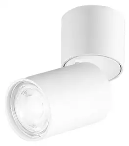 Plafoniera moderna perenz connect 6810 b led gu10 lampada soffitto alluminio orientabile - Perenz