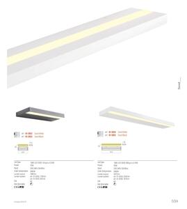 Redo 01-3554 - Applique a LED SEED LED/30W/230V bianco