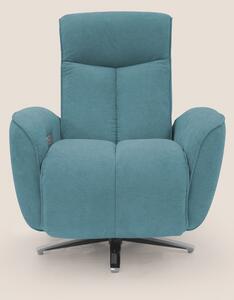 EVA Poltroncina RELAX in morbido tessuto impermeabile T02 azzurro