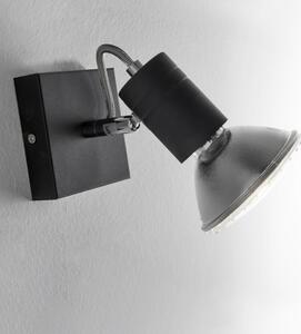 Faretto moderno illuminando zeus 1 nr e27 led spot orientabile - Illuminando