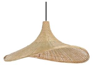 EGLO Lampada sospensione Haxey paralume bambù, Ø 50 cm